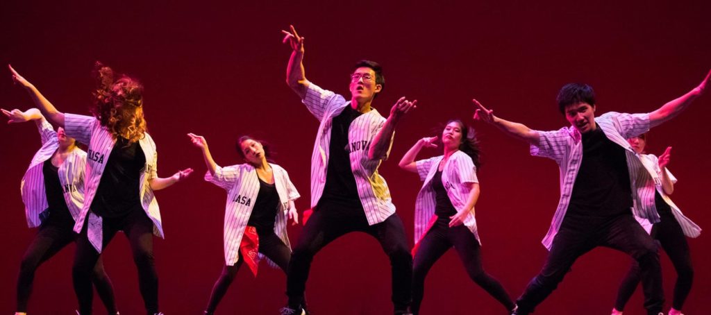 Dance student performance