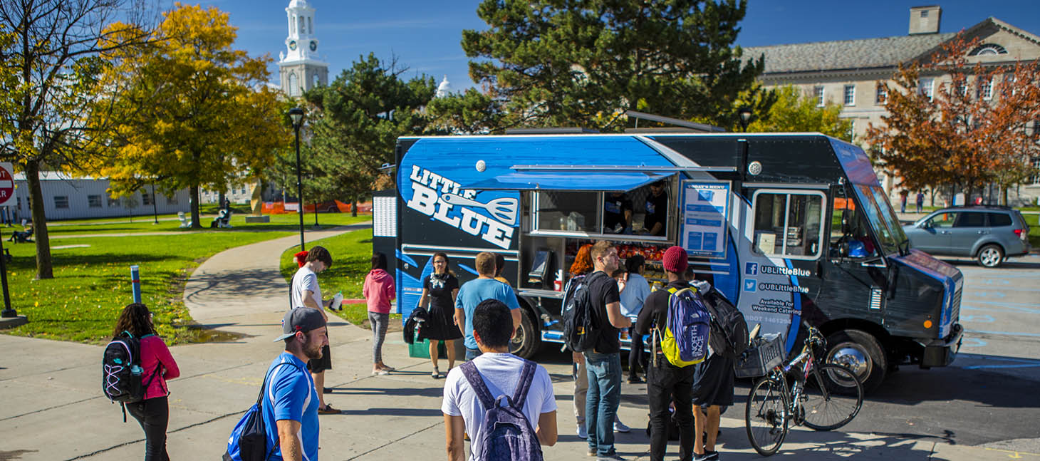 Little Blue is a UB food truck