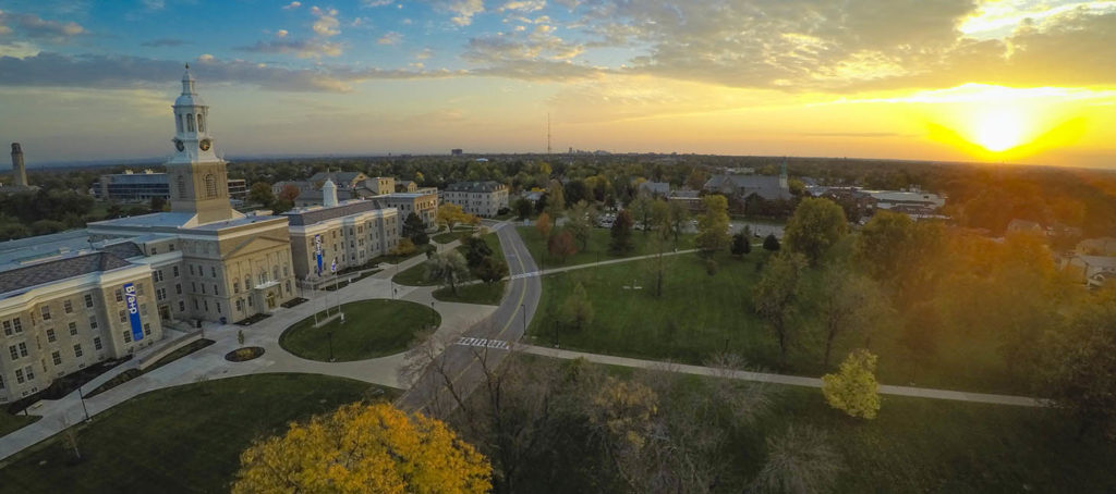 The view of the South Campus