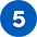 Blue circle with number five inside in white.